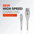 65W WC 24 Super Fast Type C Charging Cable - Phonnegear